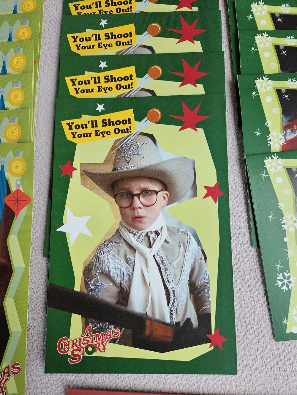 A Christmas Story Christmas Card with Envelope Set of 29 Holiday 2008
